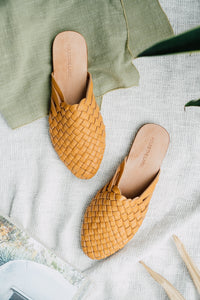 Woven Leather Sandal